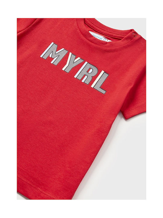 Mayoral Kids T-shirt Red