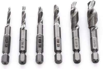 Kraft & Dele HSS Drill Tap 6pcs KD-980