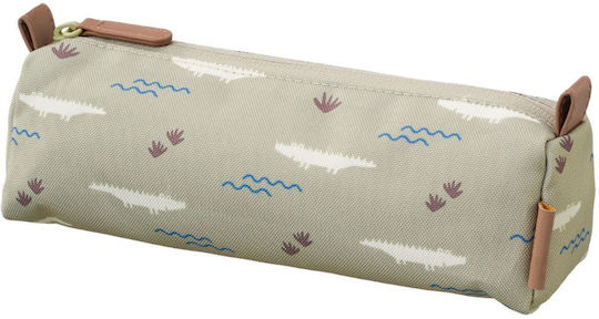 Fresk Crocodile Κασετίνα Βαρελάκι Πράσινη