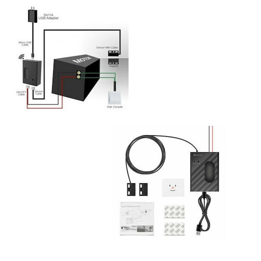 Wi-Fi Garage Door Control Panel 5V