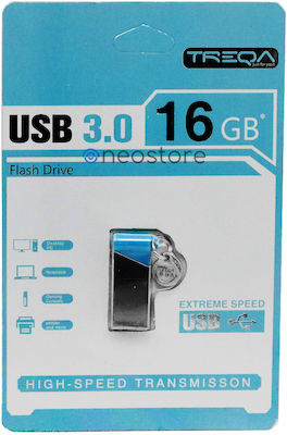 Treqa 16GB USB 3.0 Stick Argint