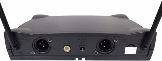 WVNGR Karaoke Amplifier With Wireless Microphones SM-58II SM-58 Black