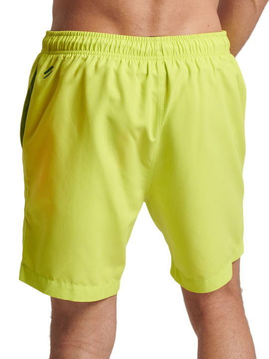 Core Sport Мъжки Бански Плувни Шорти Жълти