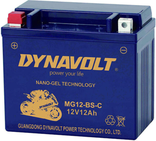 Dynavolt NanoGel 12Ah MG12-BS-C