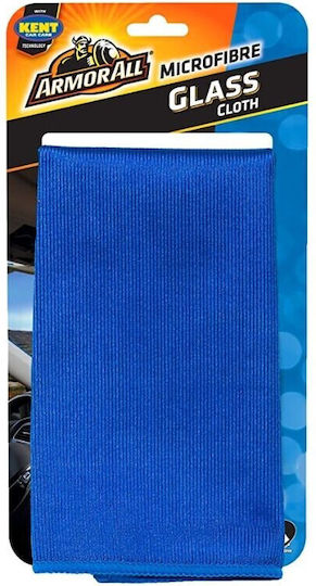 Armor All Glass Cloth Cloth Microfiber Cleaning for Windows Car Blue 40x40cm