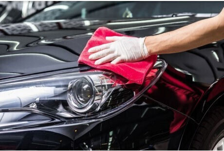 Sonax Microfiber Cloth Cloths Microfiber Polishing for Body Car Red 40x40cm 2pcs