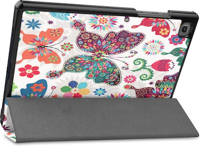 Tri-Fold Flip Cover Synthetic Leather Butterflies (Galaxy Tab A7) 89101