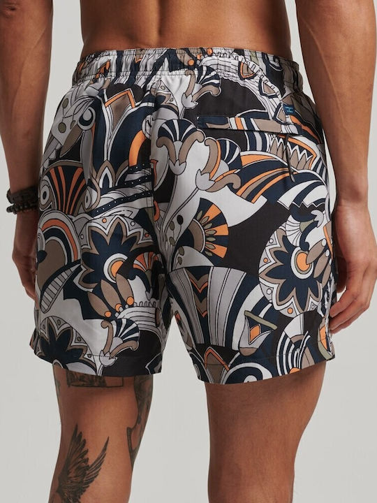 Men's Swimwear Shorts Multicolour with Patterns