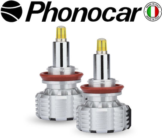 Phonocar Лампи Автомобила H11 LED 12V 43W 2бр