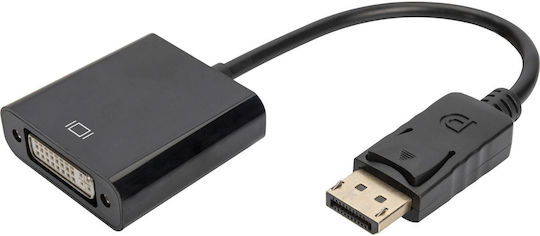 Digitus Μετατροπέας DisplayPort male σε DVI-I female 1τμχ AK-340409-001-S