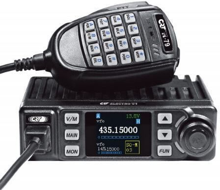 CRT Electro UV V3 with Vox VHF Αυτοκινήτου 20W με Έγχρωμη Οθόνη
