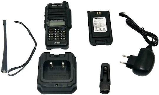 Baofeng UV-960 Ασύρματος Πομποδέκτης UHF/VHF 8W με Μονόχρωμη Οθόνη