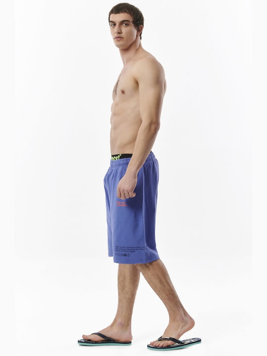 Body Action Herrenshorts Blau