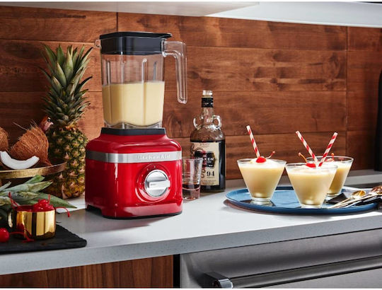 Kitchenaid Епаггелматико Блендер 0.65кВт Red с Капацитет на Каната 1.4лт 18x21.6x37.6см