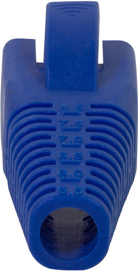 LogiLink RJ45 Strain Relief Boot 50τμχ Blue