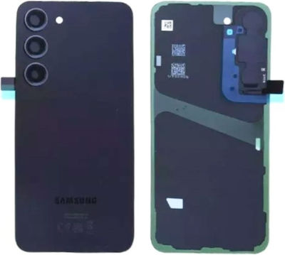 Samsung Replacement Back Cover Black for Galaxy S23