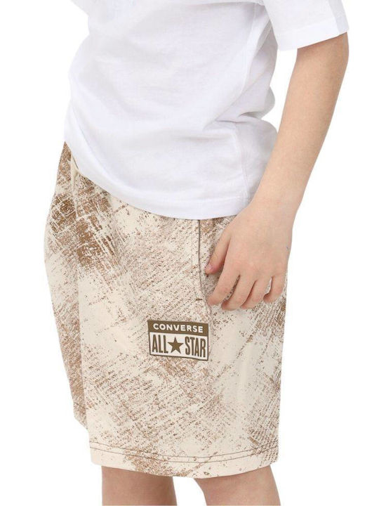 Converse Kids' Shorts/Bermudas Fabric Beige