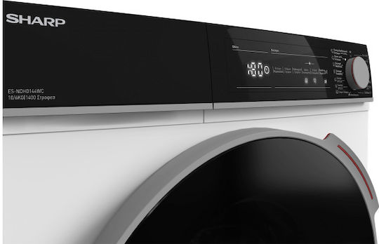 Sharp Πλυντήριο-Στεγνωτήριο Ρούχων 10kg/6kg 1400 Στροφές