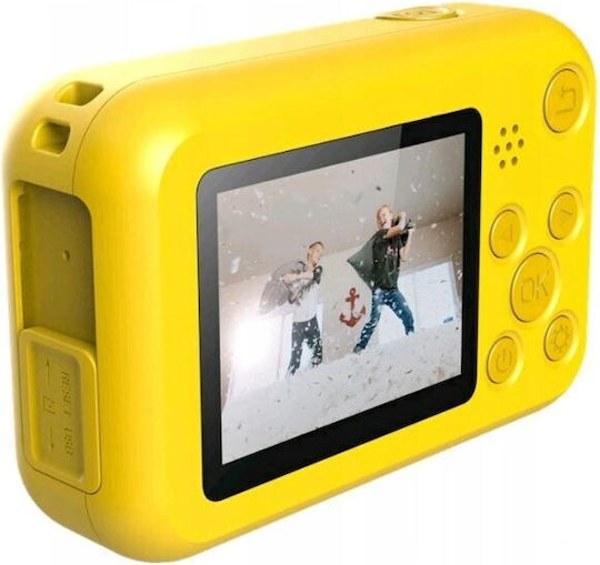 SJCAM FunCam 32GB Actionkamera Volle HD (1080p) Standard mit Bildschirmgröße 2" und WLAN Gelbe