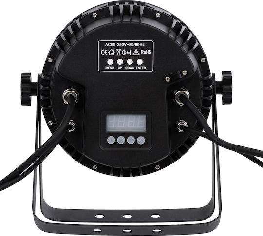 GloboStar Φωτορυθμικό LED PAR DMX RGB