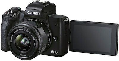Canon Spiegellose Kamera EOS M50 Mark II Crop Frame Streaming-Kit