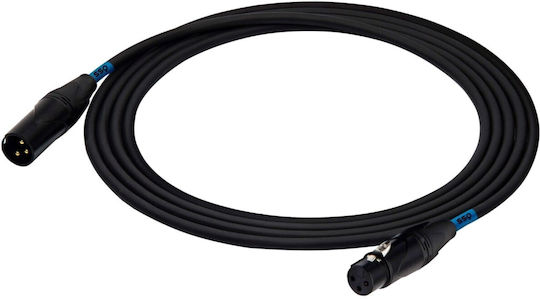 Sound Station Quality (SSQ) Cable XLR male - XLR female Μαύρο 4m SS-1411