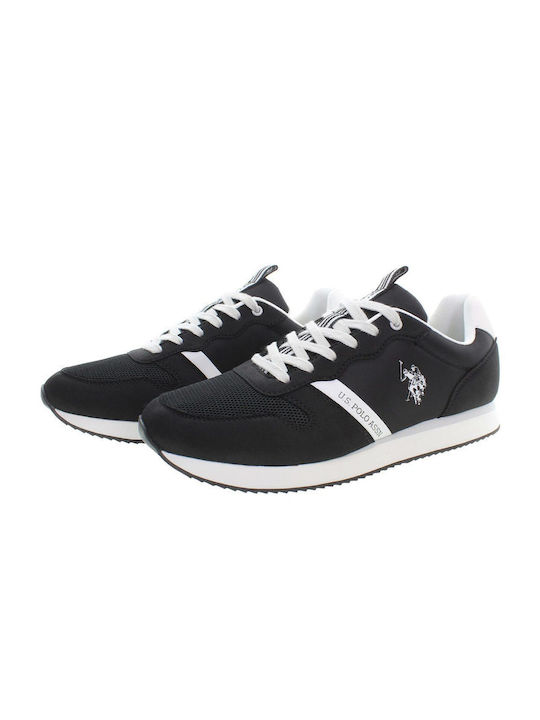 U.S. Polo Assn. Ανδρικά Sneakers Μαύρα