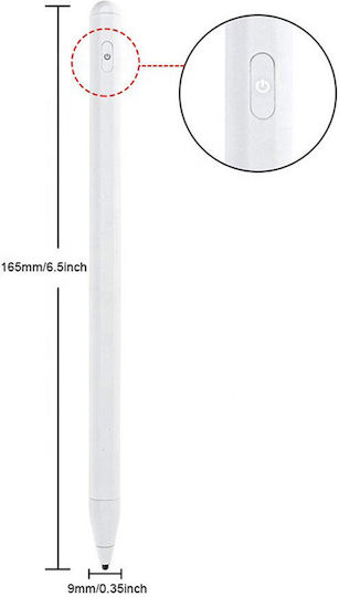 Techsuit P3 Digital Touch Pen in Weiß Farbe KF232697