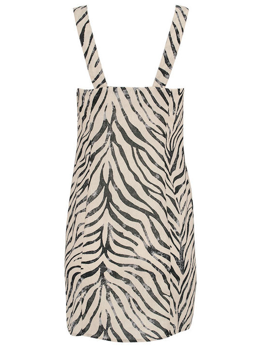 Riverside Fitted Zebra Dress
