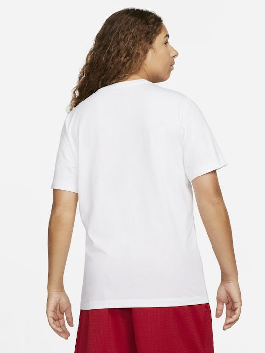 Nike Futura 2 Ανδρικό T-shirt Λευκό με Στάμπα