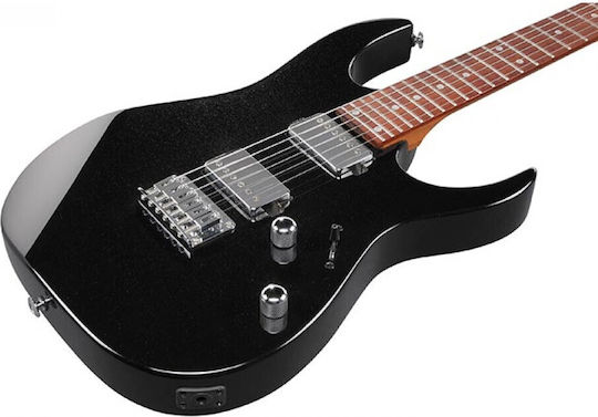 Ibanez GRG121SP-BKN Electric Guitar Stratocaster with HH Pickup Configuration Black Night