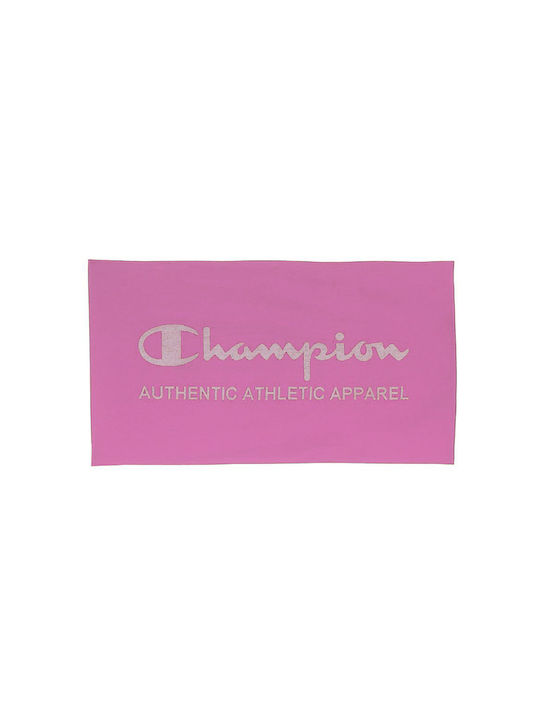 Champion Πετσέτα Γυμναστηρίου Βαμβακερή Ροζ 100x180cm