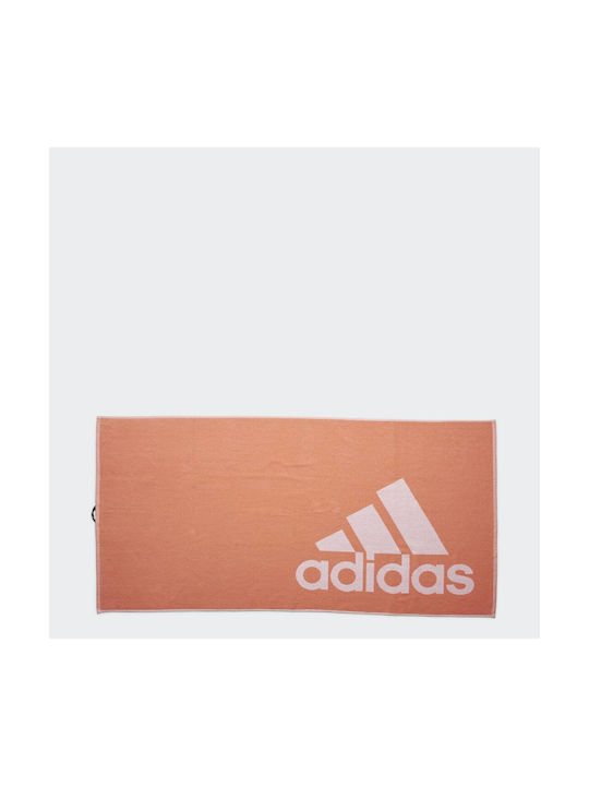 adidas Active Sport Хавлия За Фитнес 100% Памук Оранжева 70x140см