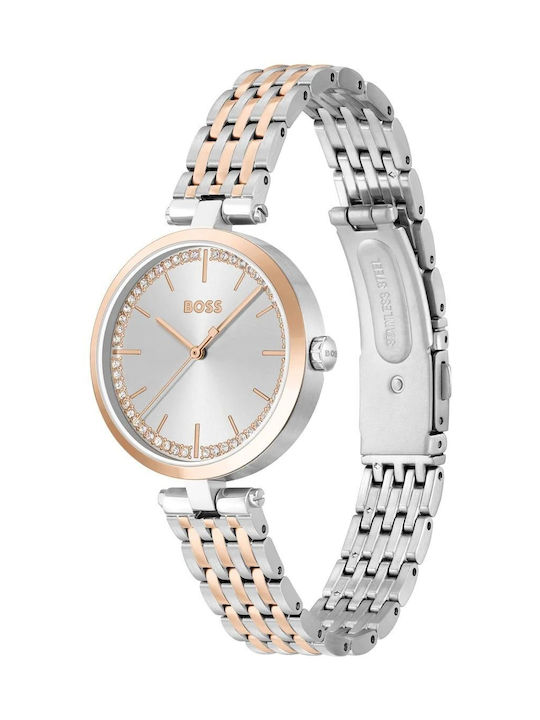 Hugo Boss Uhr mit Silber Metallarmband