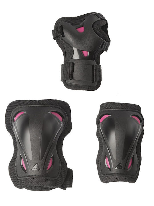 Rollerblade Skate Gear Setul de echipament de protecție pentru role Negru