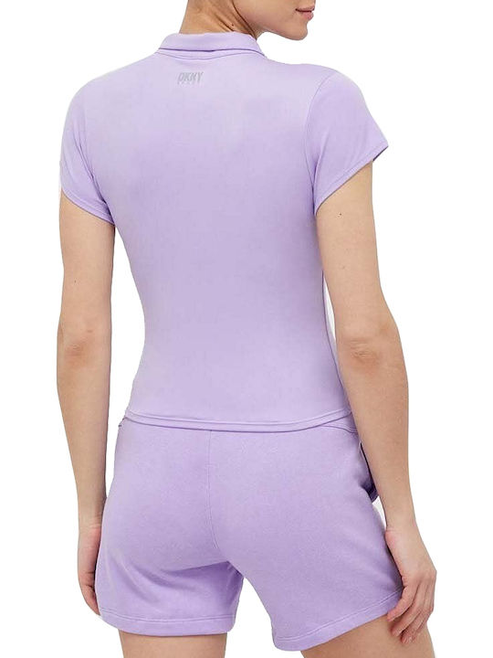 DKNY Balance Polo Μωβ