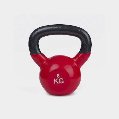 Liga Sport Kettlebell Aus Vinyl 8kg Rot