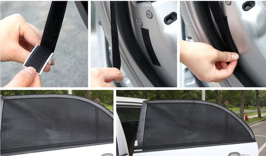 Car Side Sunshades 100x53.5cm 2pcs