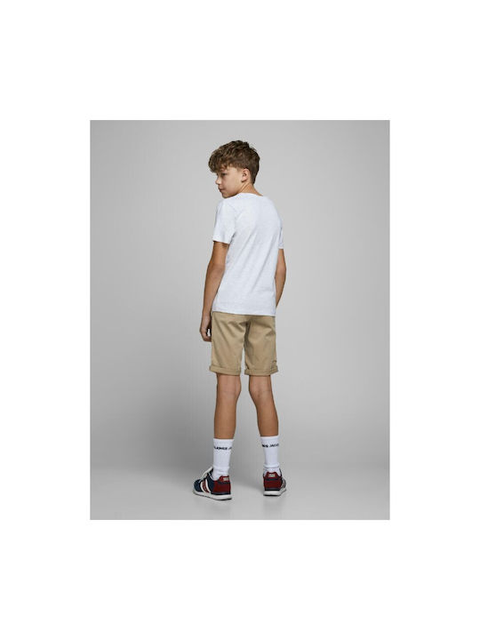 Jack & Jones Kinder-T-Shirt Weiß