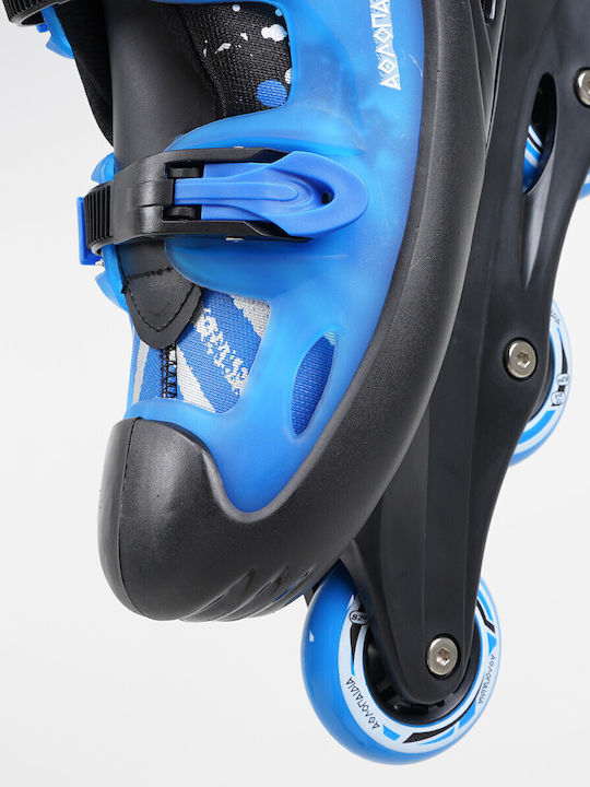 Athlopaidia Adult Adjustable Inline Rollers Blue