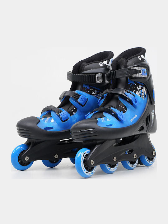 Athlopaidia Adult Adjustable Inline Rollers Blue