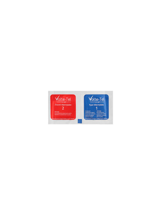 Volte-Tel Edge Cover with Key Πλαστική Θήκη με Τζαμάκι σε Ασημί χρώμα για Galaxy Watch 4 40mm