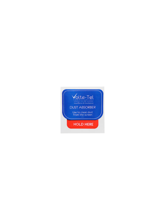 Volte-Tel Edge Cover with Key Πλαστική Θήκη με Τζαμάκι σε Λευκό χρώμα για Galaxy Watch 4 40mm