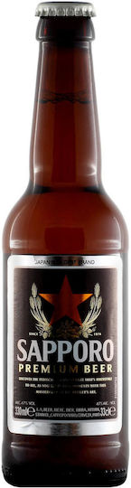 Sapporo Breweries Premium Pale Lager Φιάλη 330ml