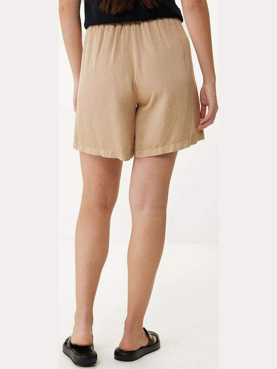 Mexx Pantaloni Scurți Pentru Femei Bej Mexx Pantaloni Scurți Pentru Femei Bej
