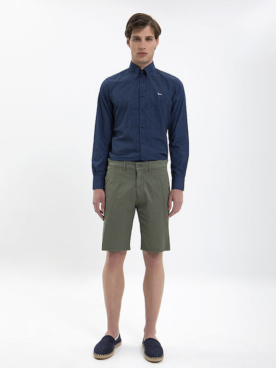 HARMONT & BLAINE Bermuda Shorts Modern Fit Harmont & Blaine Khaki