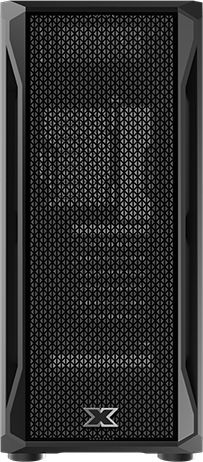 Xigmatek Gaming X Midi Tower Компютърна кутия със страничен прозорец и RGB осветление Черен