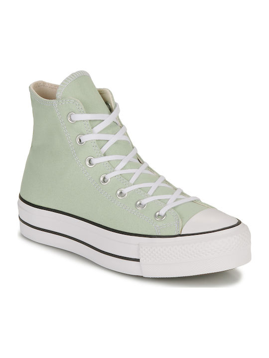 Chuck Taylor All Star Lift Tip Botine Verzi