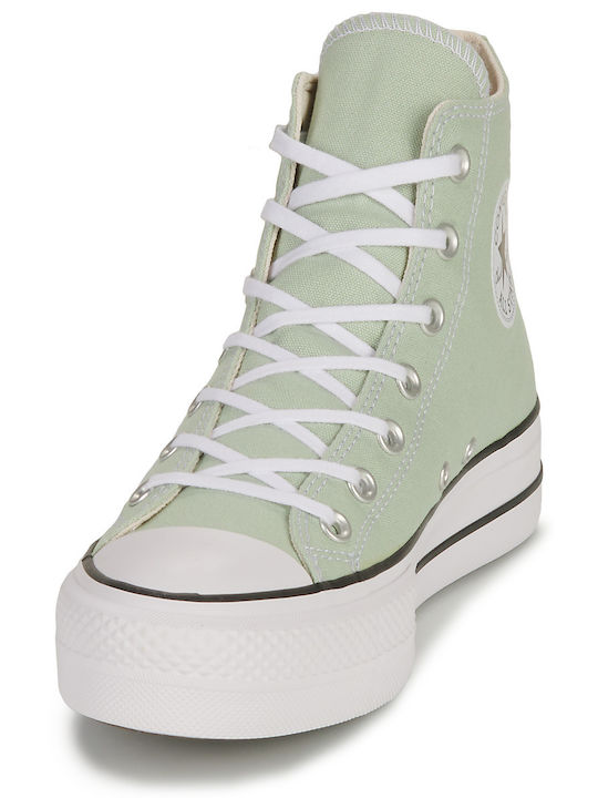 Chuck Taylor All Star Lift Tip Botine Verzi