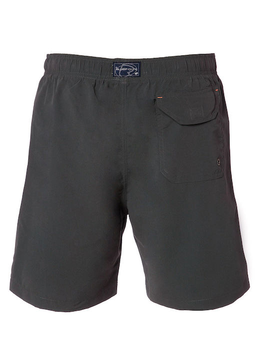 Bluepoint Solids Men's Swimwear Bermuda Gray